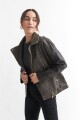 Campera eco cuero NEGRO