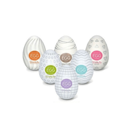 Huevos Masturbadores Tenga Set X6 Unidades Huevos Masturbadores Tenga Set X6 Unidades