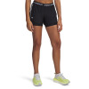 Short Training Under Armour Tech 2in1 de Mujer - 1389895-001 Negro-blanco