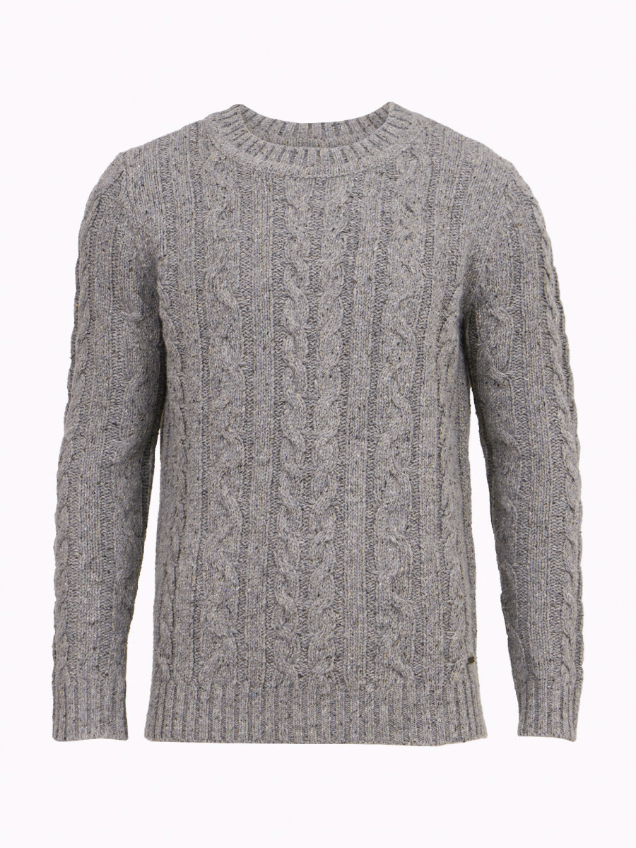 Sweater ochos - gris 