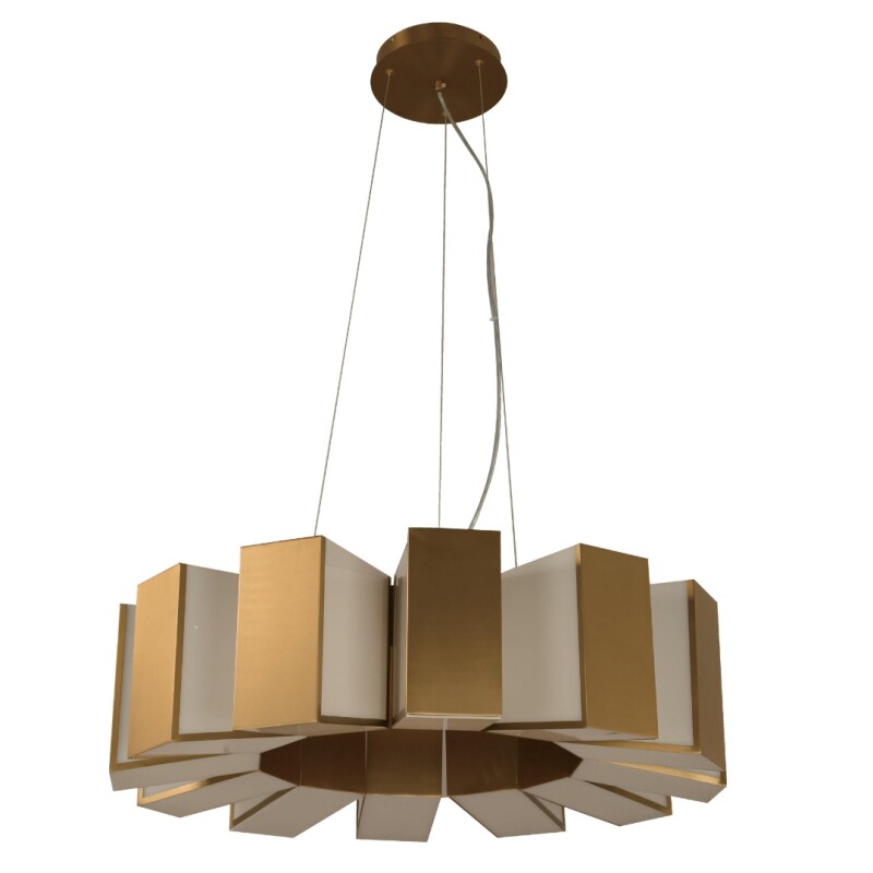 COLGANTE LED BLOCK 1L 56W 2700K BRONCE COLGANTE LED BLOCK 1L 56W 2700K BRONCE