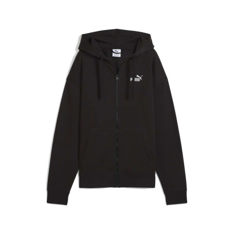 Abrigo ESS Small Nº1 Logo Comf. Full Zip Hoodie de Mujer Negro