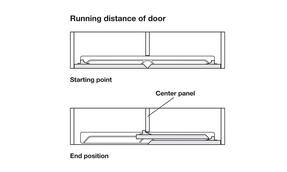 Sistema corredizo coplanar Slido 20A 407.40.096 Sistema Corredizo Coplanar Slido 20a 407.40.096