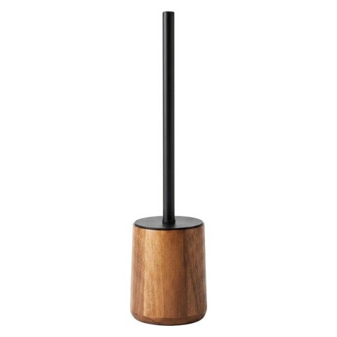 CEPILLO P/INODORO C/BASE MADERA MARRON Unica