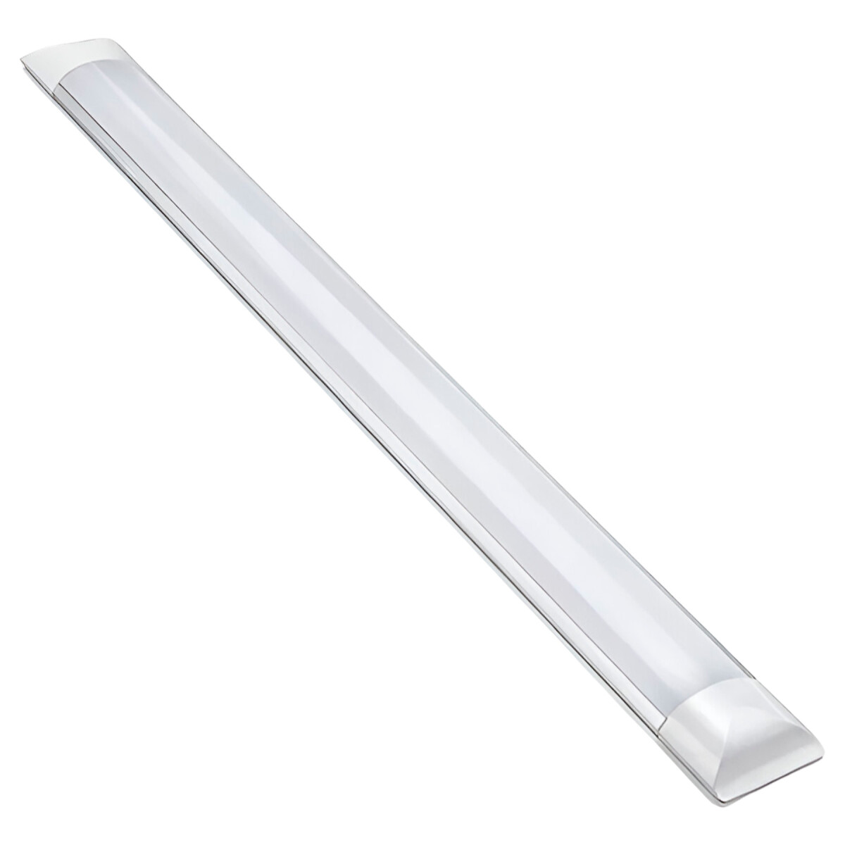 Tubo Luz Led Fría 40W 120Cm Artefacto Para Pared Techo - Variante Blanca 