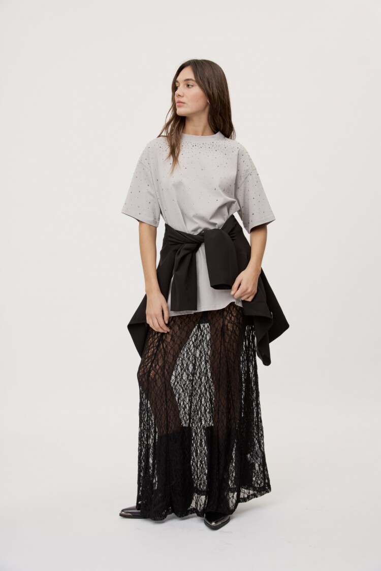 REMERA ALEKSANDER Gris Claro