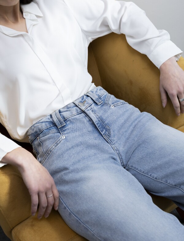 Jean Midrise Wide Leg JEAN CLARO