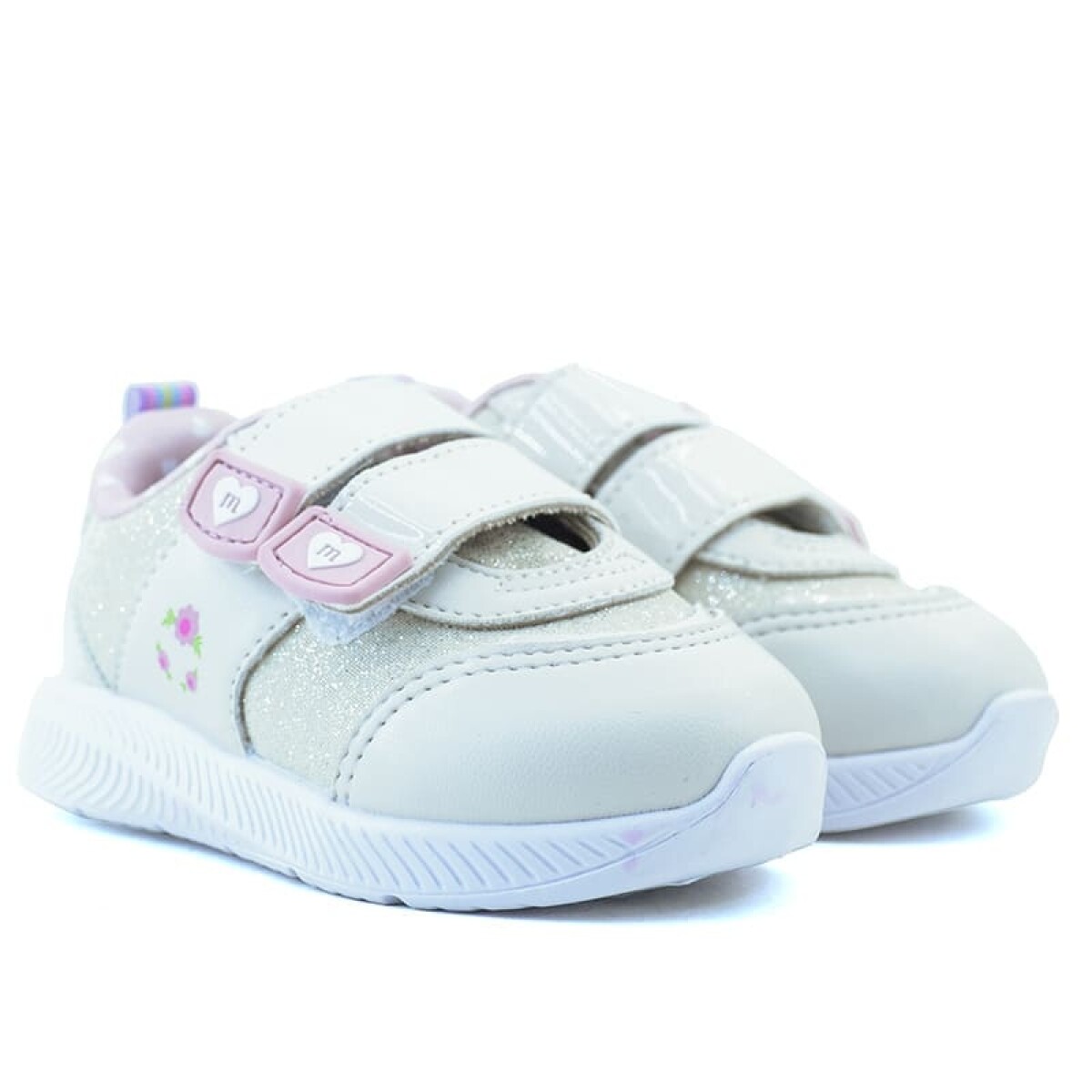 Zapatillas Molekinha con Velcro de Niños - 2723.108-26297 - Blanco 