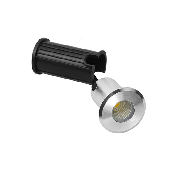 Emb. piso 3W cálida IP65 85-265v ac 180lm 30° ZU0254