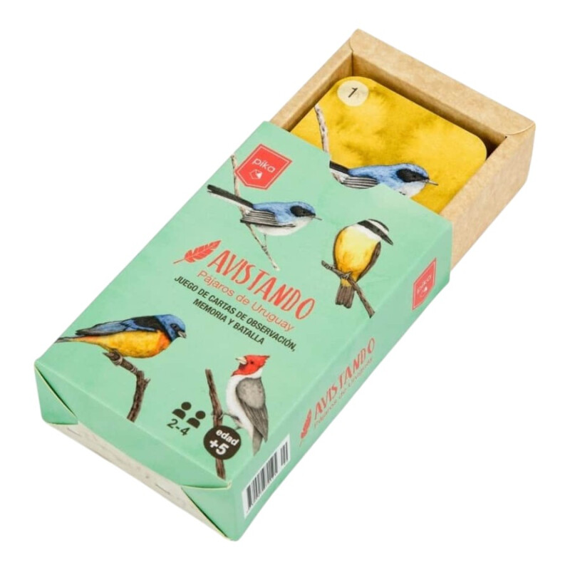 Juego de Cartas Avistando Pájaros Pika Juego de Cartas Avistando Pájaros Pika