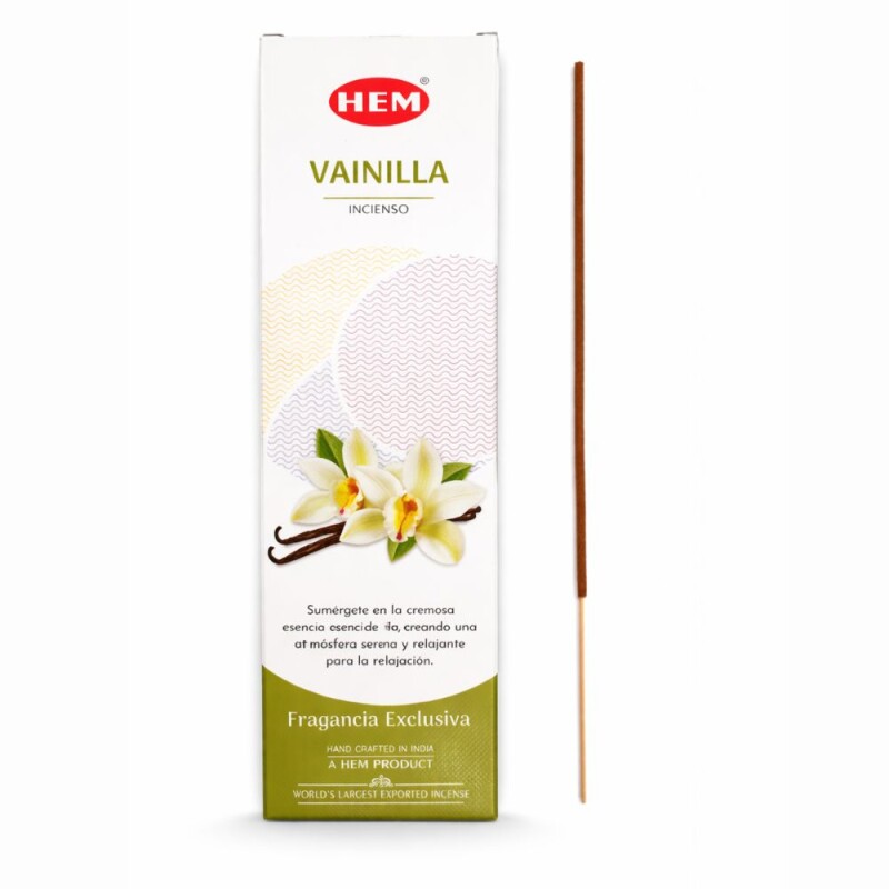 INCIENSO HEM PREMIUM 25 GR - CAJA X12 Vainilla