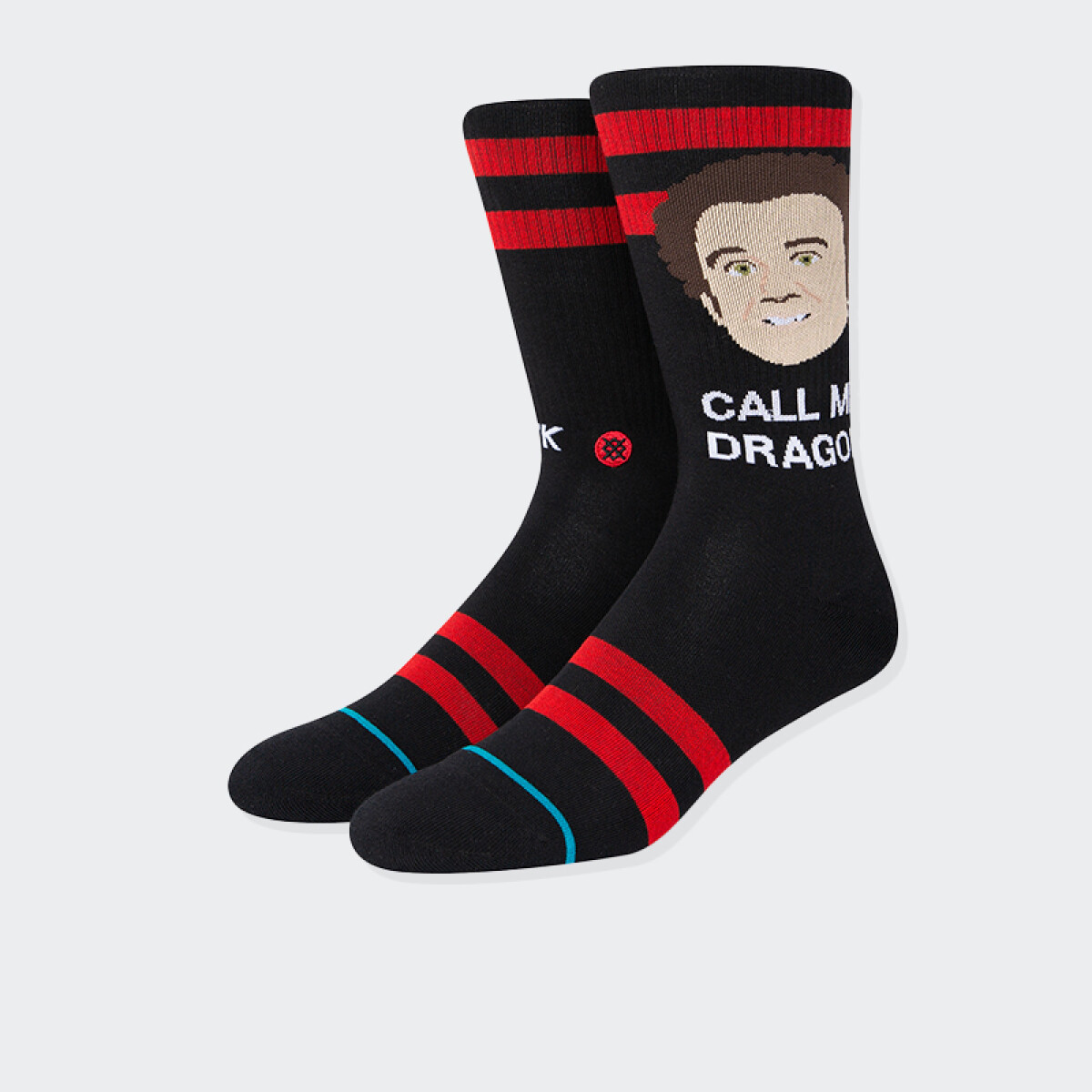 Medias Stance Best Friends - Rojo 