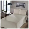 Juego Sábanas Queen Size Home Class Lisas 180 hilos 100% Algodón Liso
