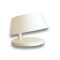 FEDOR DE MESA Lampara Decorativa Fedor Blanca