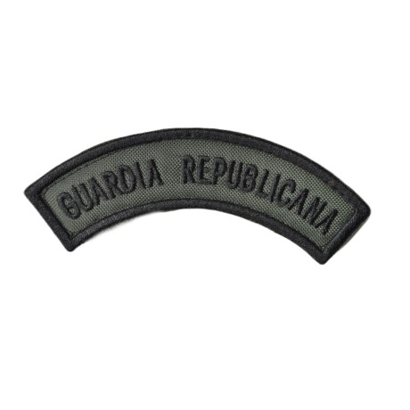 Parche bordado medialuna de brazo - Guardia Republicana Verde