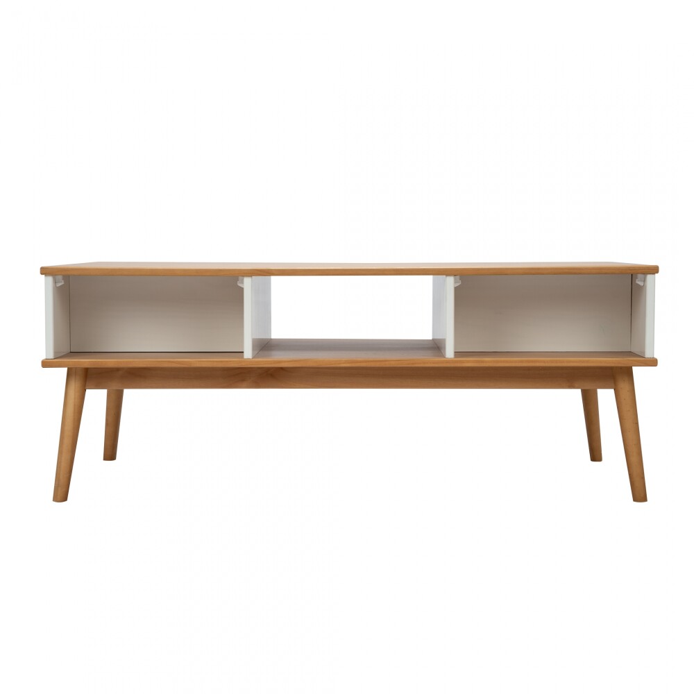 Mesa de Living Nordica Roble/Blanco