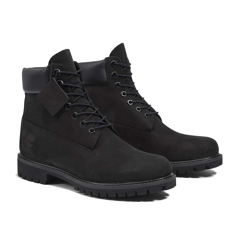 6 Inch Lace Up Waterproof - Hombre Black