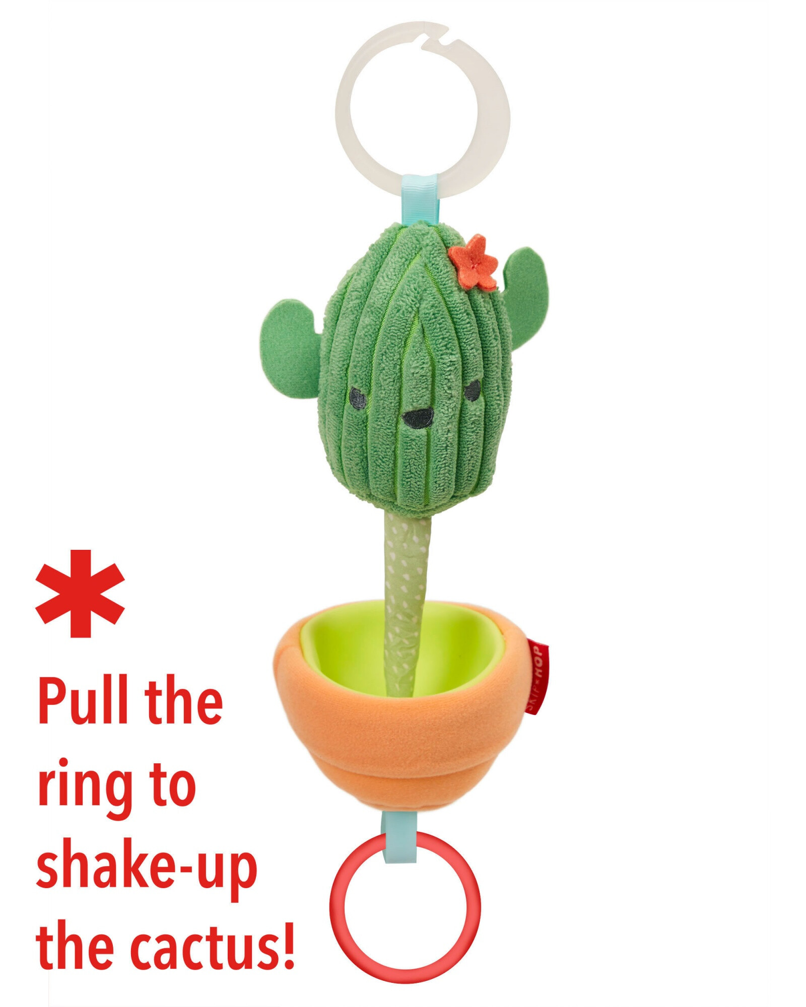 Sonajero cactus con vibración Sin color