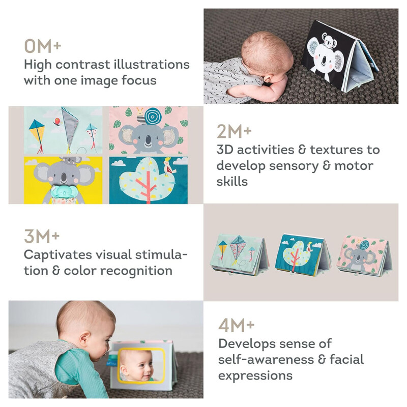 Libro blando Barriguita Tummy Time Taf Toys Libro blando Barriguita Tummy Time Taf Toys