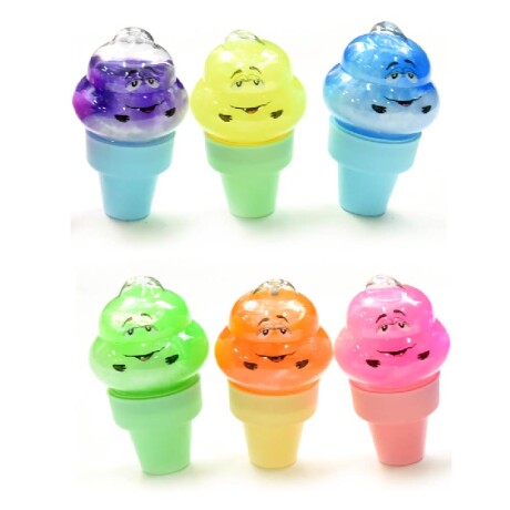 Slime Forma Helado Carita 11x7cm Slime Forma Helado Carita 11x7cm