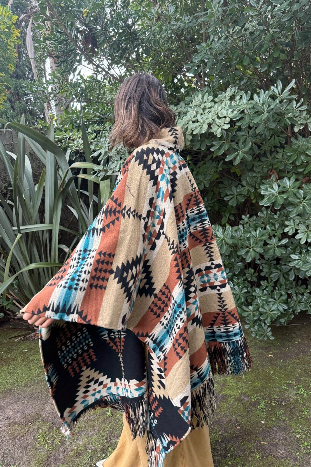 Poncho Sensation Beige