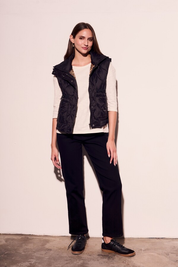 Chaleco Reversible Negro