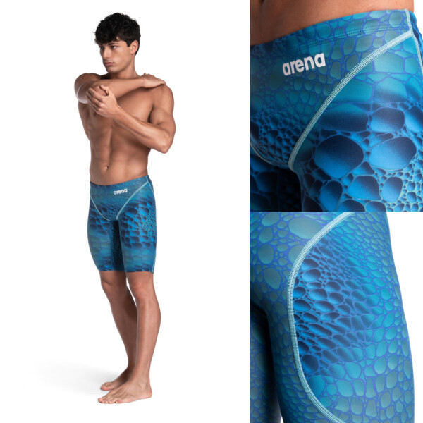 Bañador Competición Hombre Arena Powerskin Carbon Air2 Jammer Azul