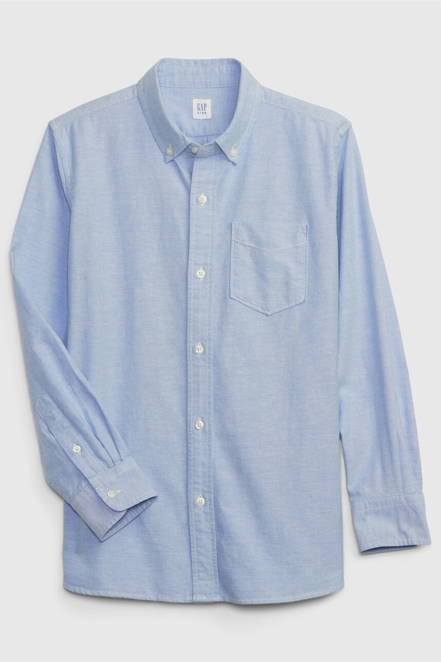 Camisa Oxford Niño Blue Oxford