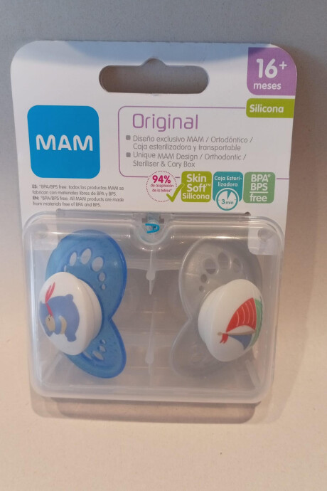 CHUPETE MAM AIR NIGHT 16+PACK X2 CHUPETE MAM AIR NIGHT 16+PACK X2
