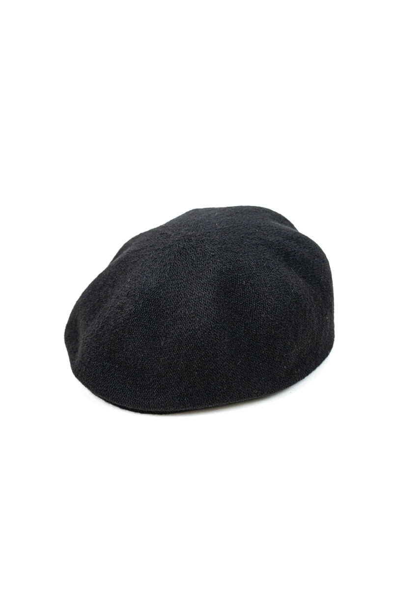 Gorro Boina - Negro 
