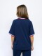 REMERA NINA Nacional Mujer Azul Marino