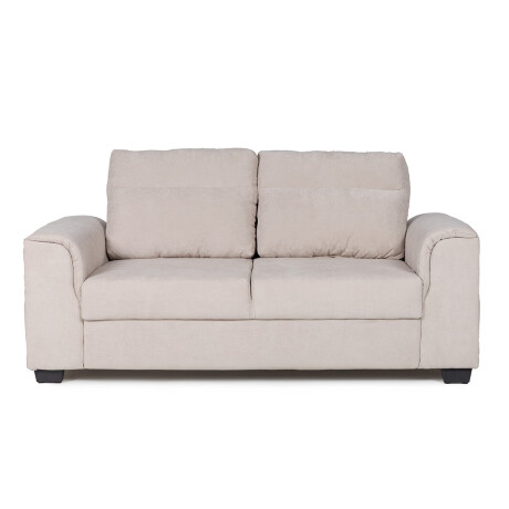 Sofá Aston (Outlet) - Tela Microfibra - 2 cuerpos Berlin 02 (Beige)