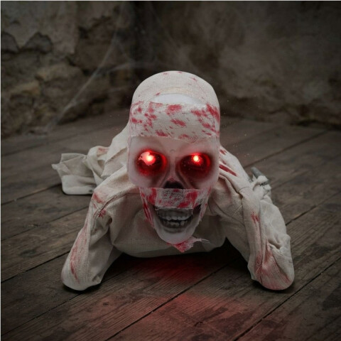Momia Esqueleto Que Se Arrastra Animatrónico Halloween Momia Esqueleto Que Se Arrastra Animatrónico Halloween