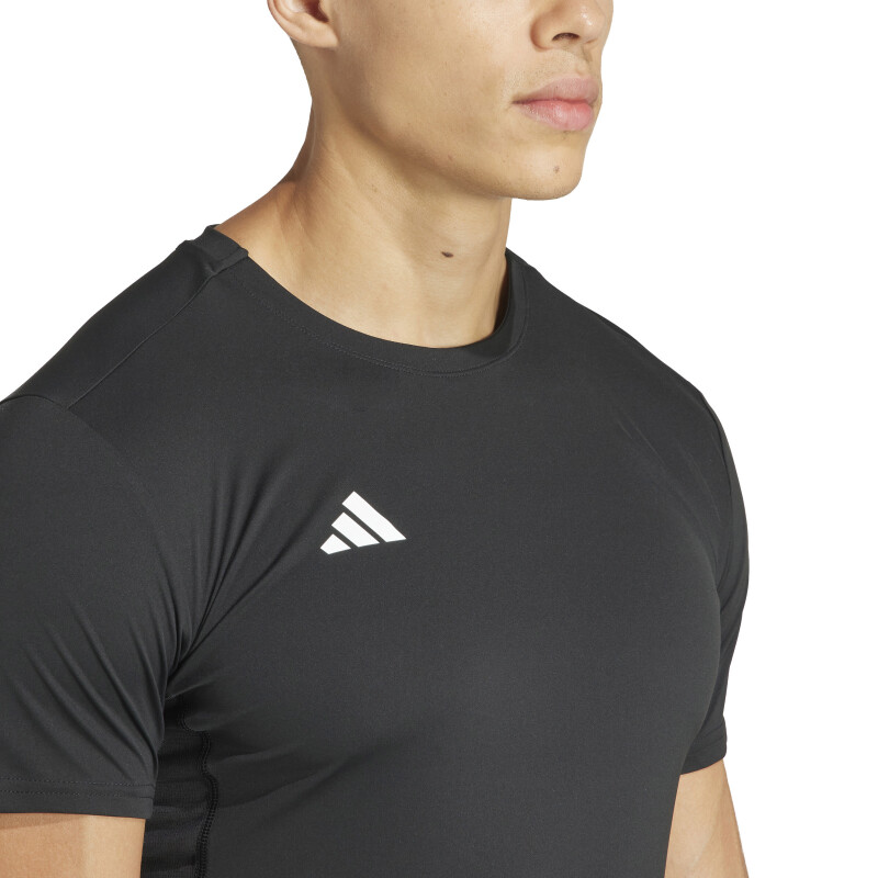 Remera de Hombre Adidas Adizero Essentials Negro