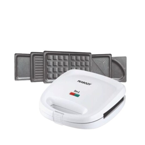Sandwichera Eléctrica Peabody 5 en 1 Sandwichera Eléctrica Peabody 5 en 1