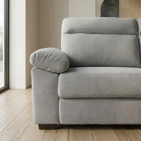 Sofá Owen - Tela Microfibra - 3 cuerpos 12073 (Greige)