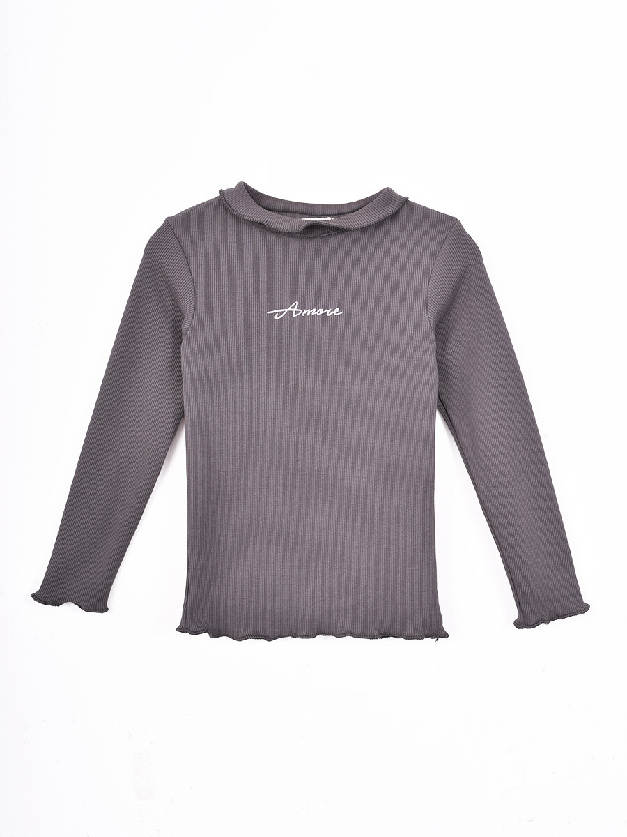 POLERA FER VI - GRIS OSCURO 