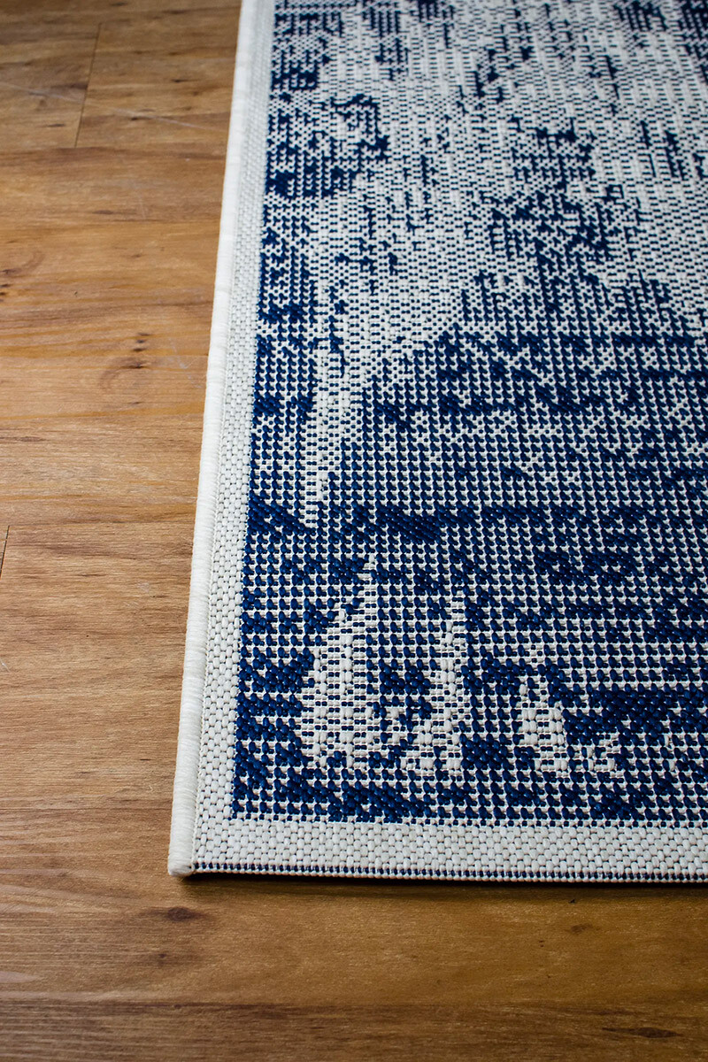 LINEO ALFOMBRA LINEO LIN/4848/H503/ 160X230 MIDNIGHT BLUE/WOOL