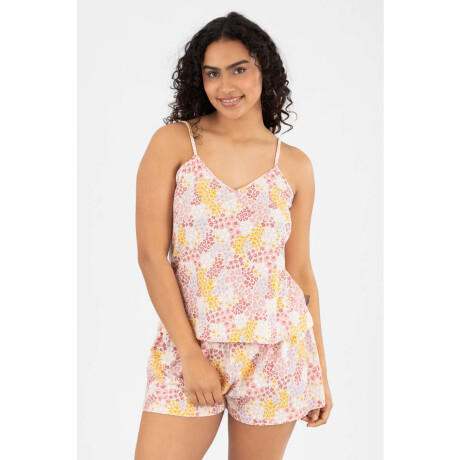 Pijama cartelera Flower