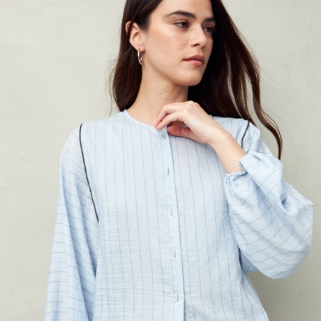 CAMISA LISANA Celeste