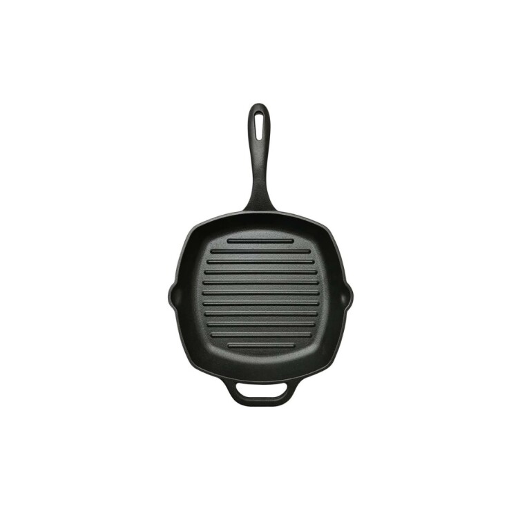 PLANCHA VICTORIA HIERRO FUNDIDO 25X25CM NEGRO