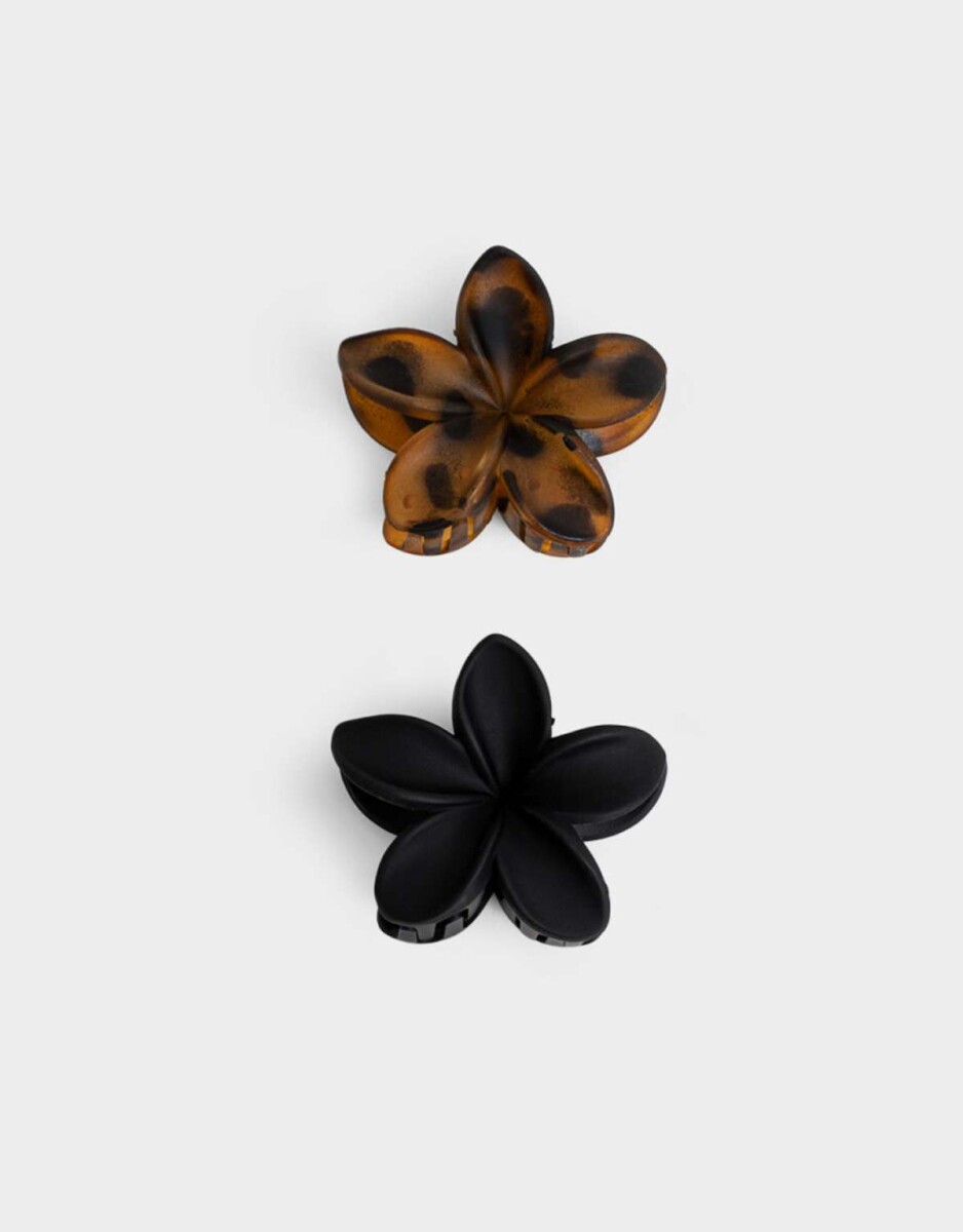 Broches Sets Hawaianas - Combinación Bicolor 