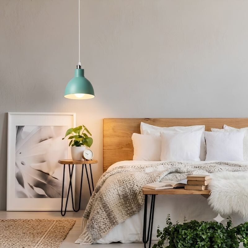 ARTEFACTO COLGANTE DECORATIVO ALPHA Lámpara Colgante Alpha Verde
