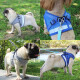 Pretal Arnes Perro Gato Mascotas Reflectivo + Correa Premium Color AZUL Talle XL