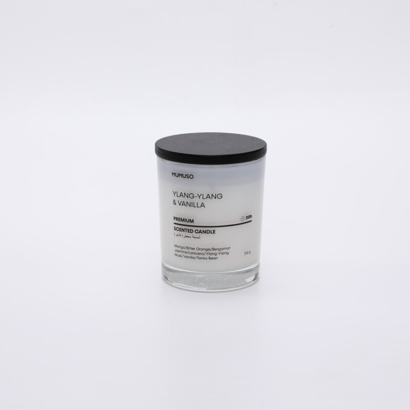 VELA PERFUMADA PREMIUM (YLANG-YLANG Y VAINILLA/210 G) VELA PERFUMADA PREMIUM (YLANG-YLANG Y VAINILLA/210 G)