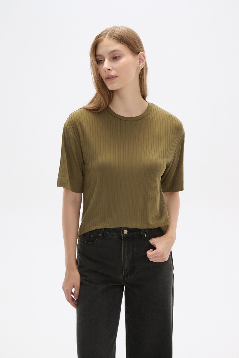 Remera Javid - Verde Oliva 