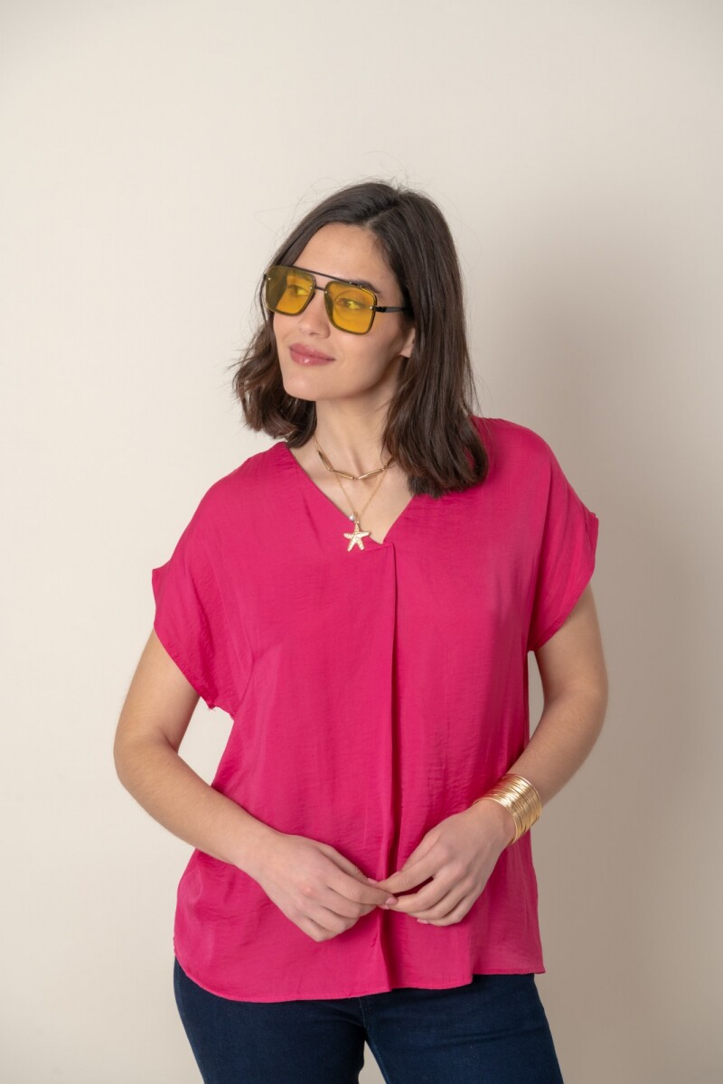 BLUSA MIRA - Fucsia 