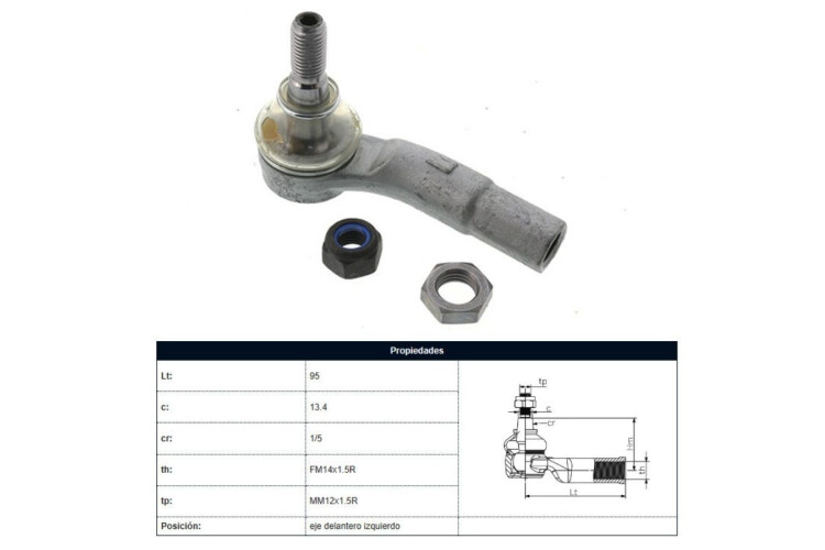 Puntero Volks Fox/Gol V/Saveiro/Saveiro Cross/Cross Fox/Suran/Gol Vi Vii/Polo 04-25 Izq Puntero Volks Fox/Gol V/Saveiro/Saveiro Cross/Cross Fox/Suran/Gol Vi Vii/Polo 04-25 Izq