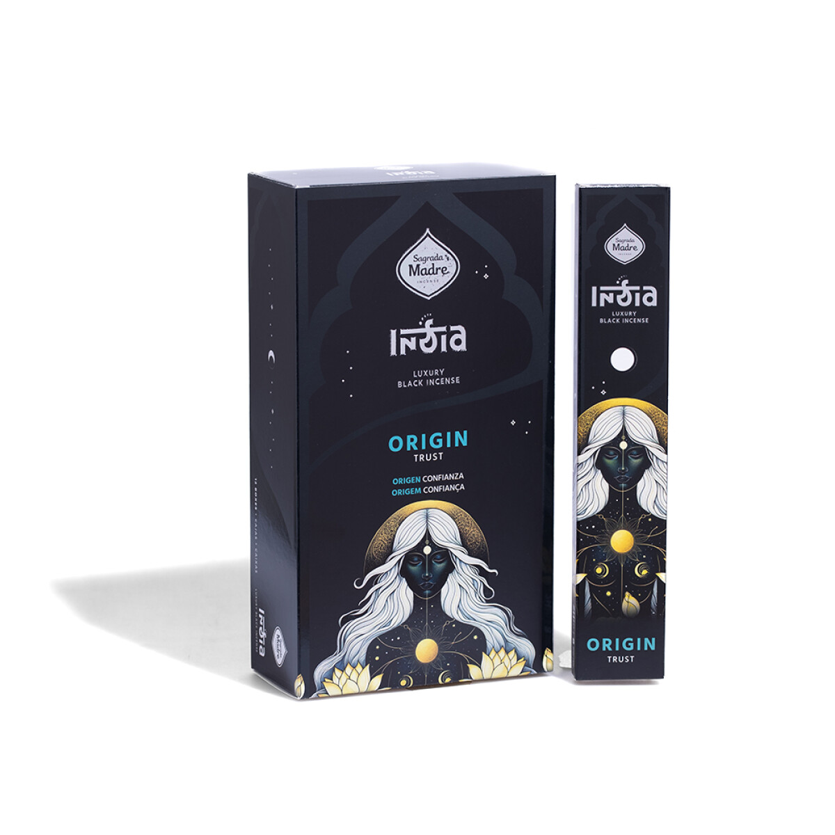 VARITAS LINEA BLACK CARBÓN SAGRADA MADRE CAJA X12 UNIDADES - Origen 