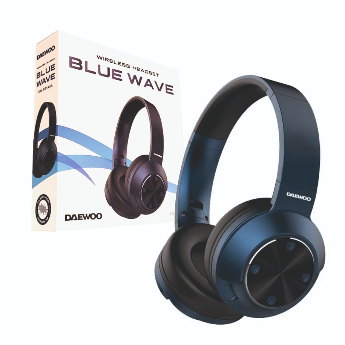 Auriculares Bluetooth Daewoo Azul - 001 